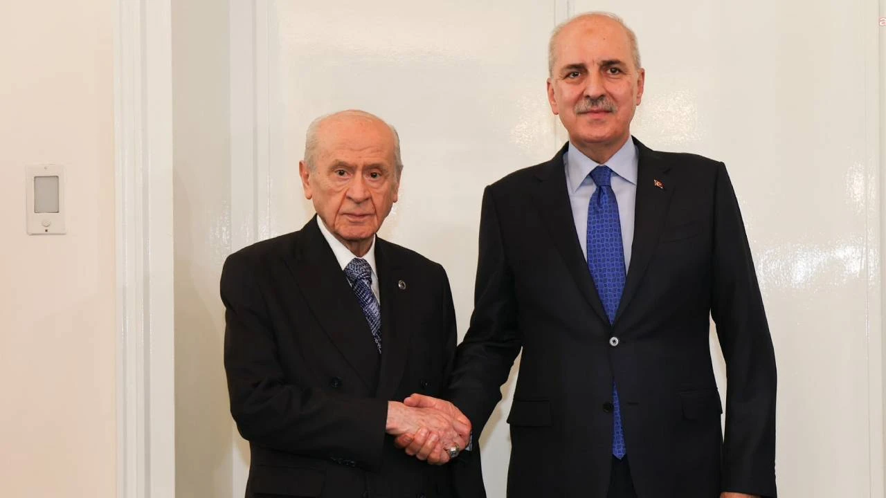 Kurtulmuş-Bahçeli görüşmesi: Meclis’te kurulacak komisyon görüşüldü